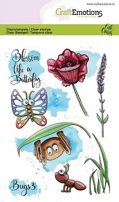Clearstamps A6 Carla Creaties - Bugs 3