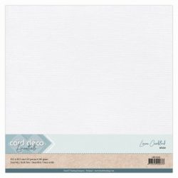 Scrap Wit Linnenkarton 30,5x30,5 cm