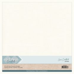 Scrap Gebroken wit Linnenkarton 30,5x30,5 cm