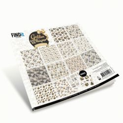 Paperpack - Berries Beauties - Golden Whisper 20 x 20 cm