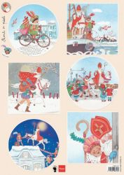 Marianne Design - Knipvel - Sint en Piet - A4