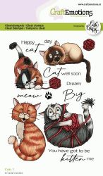 Clearstamps A6 - Cats 1 Carla Creaties